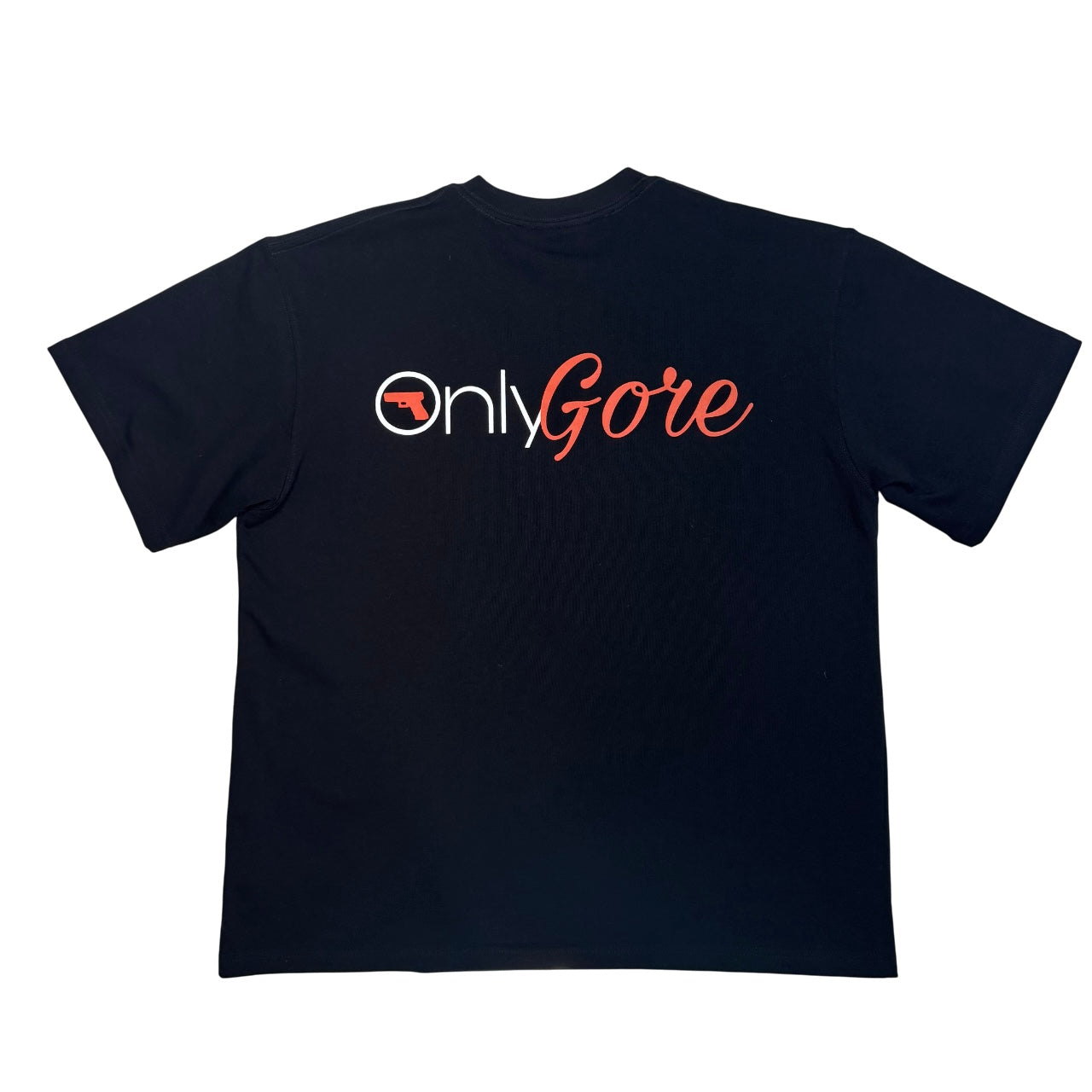 ONLY GORE TEE BLACK