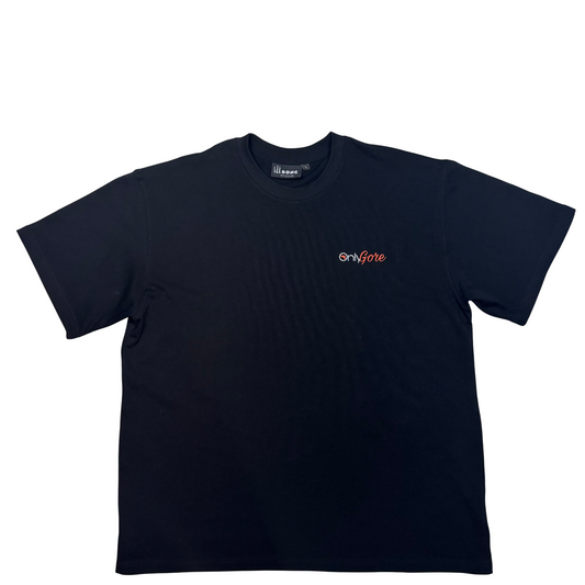 ONLY GORE TEE BLACK